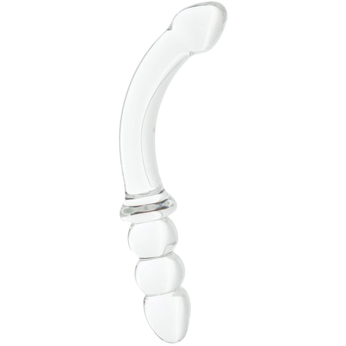 Clarity Celestial Zenith Double-Ended Glass Dildo