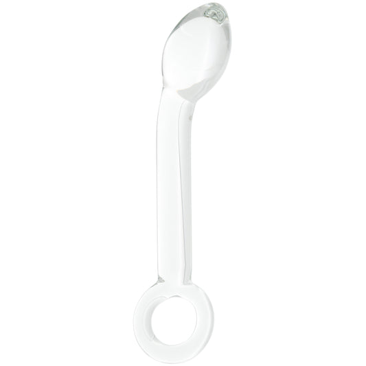 Clarity Hera's Halo Glass G-Spot Dildo