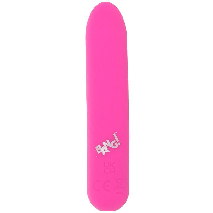 Bang! Flexible Tapered Silicone Bullet Vibe in Pink