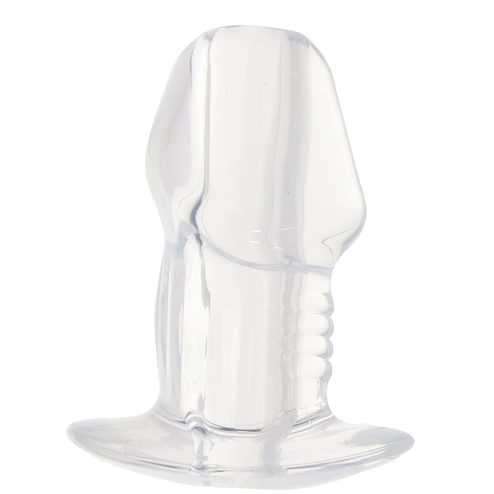 Master Series Dicked Hollow Anal Plug in Medium
