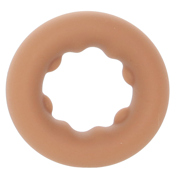 Gunner Liquid Silicone Super Stretch C-Ring in Tan