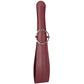 Ouch! Halo Belt Flogger in Burgundy