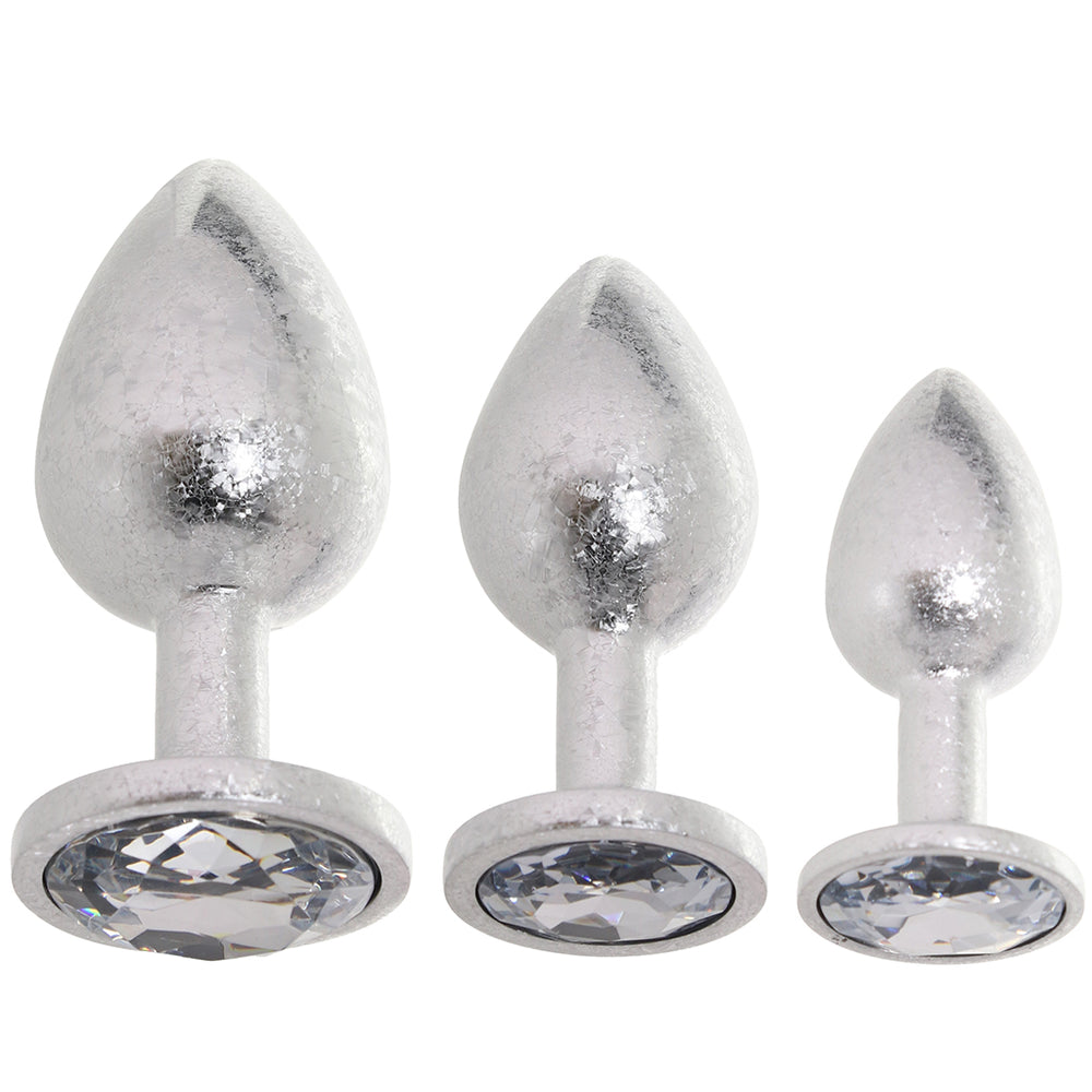 Ouch! New York Collection Metal Anal Plug Set