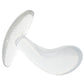 Crystal Jellies Curved Anal Trainer Set in Clear
