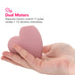 Satisfyer Cutie Heart Air Pulse Stimulator in Light Red