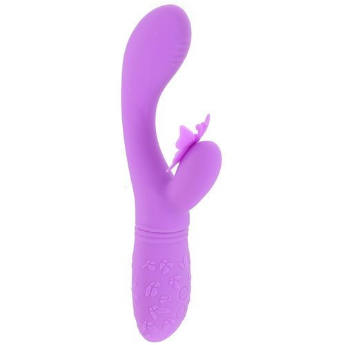 Butterfly Kiss Rechargeable Flutter Vibe in Purple