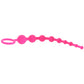 All About Anal Seamless Anal Beads in Pink
