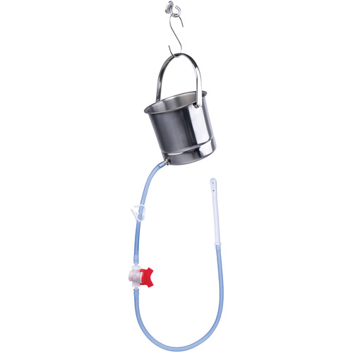 Aqua Clean 8 Piece Stainless Steel Bucket Set