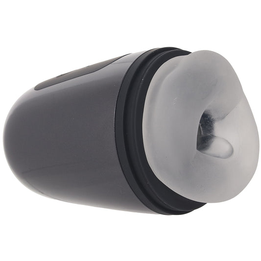 Pumped Vibrobator Masturbator in Gunmetal