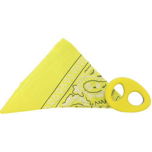 Rock Solid The Code C-Ring and Bandana Set in Yellow