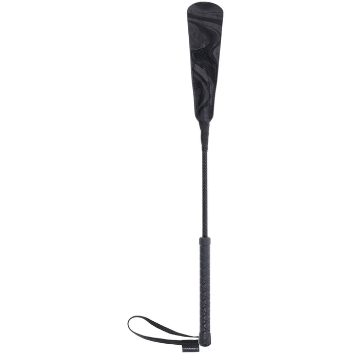 Velvet Noir Strike Riding Crop