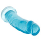Crystal Jellies 7 Inch Realistic Dildo in Teal