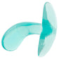 Crystal Jellies Curved Anal Trainer Set in Teal