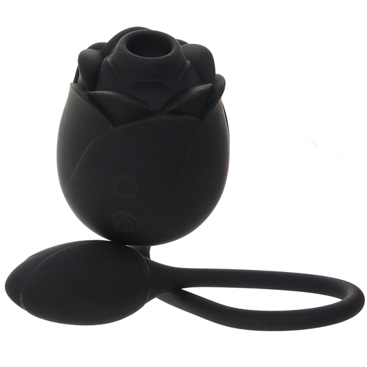 Dark Blushing Rose with Vibrating Egg