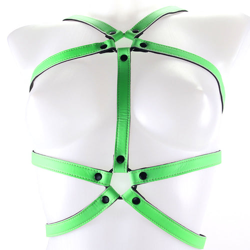 Ouch! Glow In The Dark Body Harness /XL
