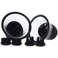 Size Matters  Rotating Nipple Suckers in Black
