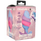 Creature Cocks Unicorn Swirl Silicone Butt Plug in Large