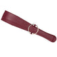 Ouch! Halo Belt Flogger in Burgundy