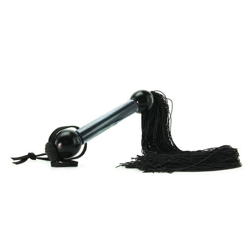 Large 22" Rubber Whip in Black
