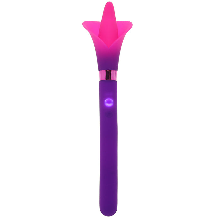 Vala Fiercely Powerful Silicone Flower Vibe in Purple