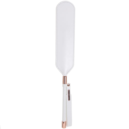Vegan Leather Paddle in White