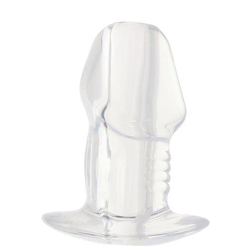 Master Series Dicked Hollow Anal Plug in Small