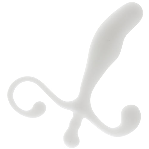 Blue Line 5 Inch P-Spot Massager in White
