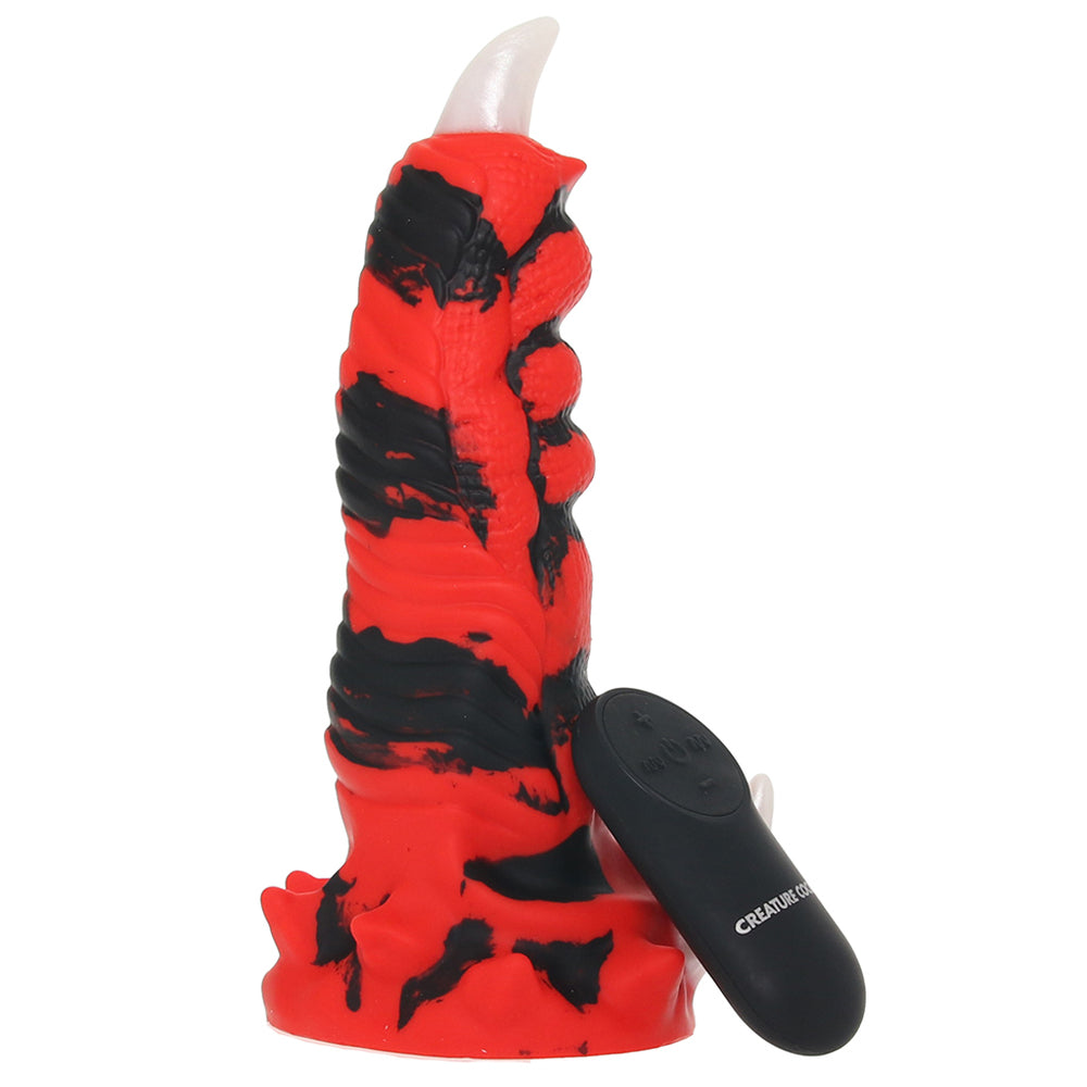 Creature Cocks Red Talon Vibrating Dildo