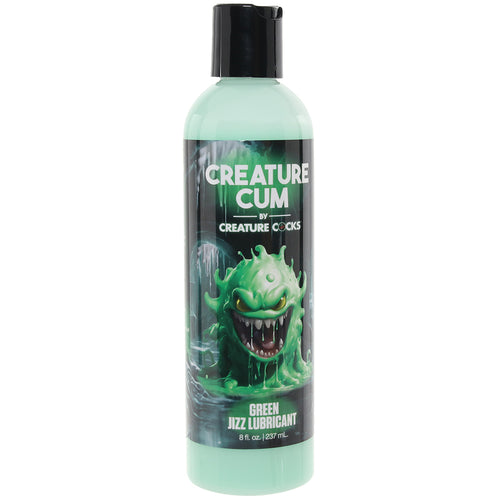 Creature Cum Water-Based Green Lube in 8oz/237ml