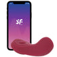 Satisfyer Sexy Secret Panty Vibe in Merlot