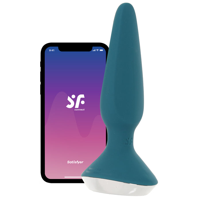 Satisfyer Plug-ilicious 1 Anal Vibe in Petrol