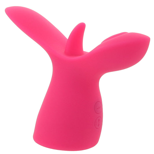 Oasis Silicone Licking Thumping Vibe