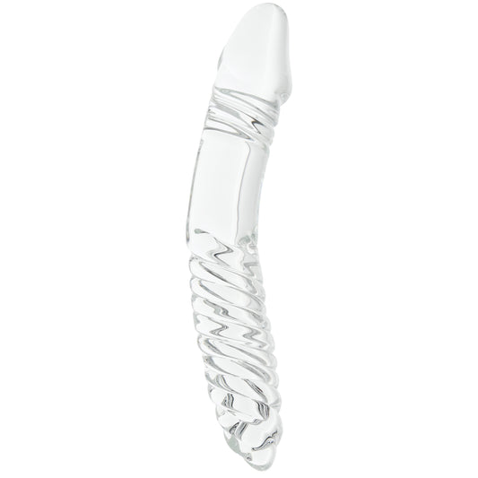 Clarity Celestial Desire Double-Ended Glass Dildo