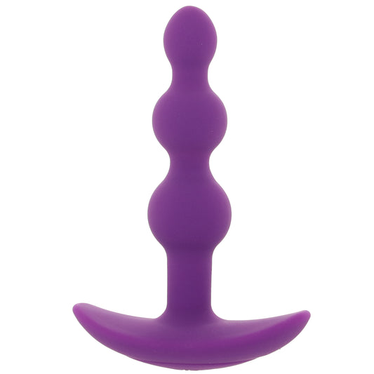 A-Play Beaded 5.5 Inch Anal Vibe in Purple