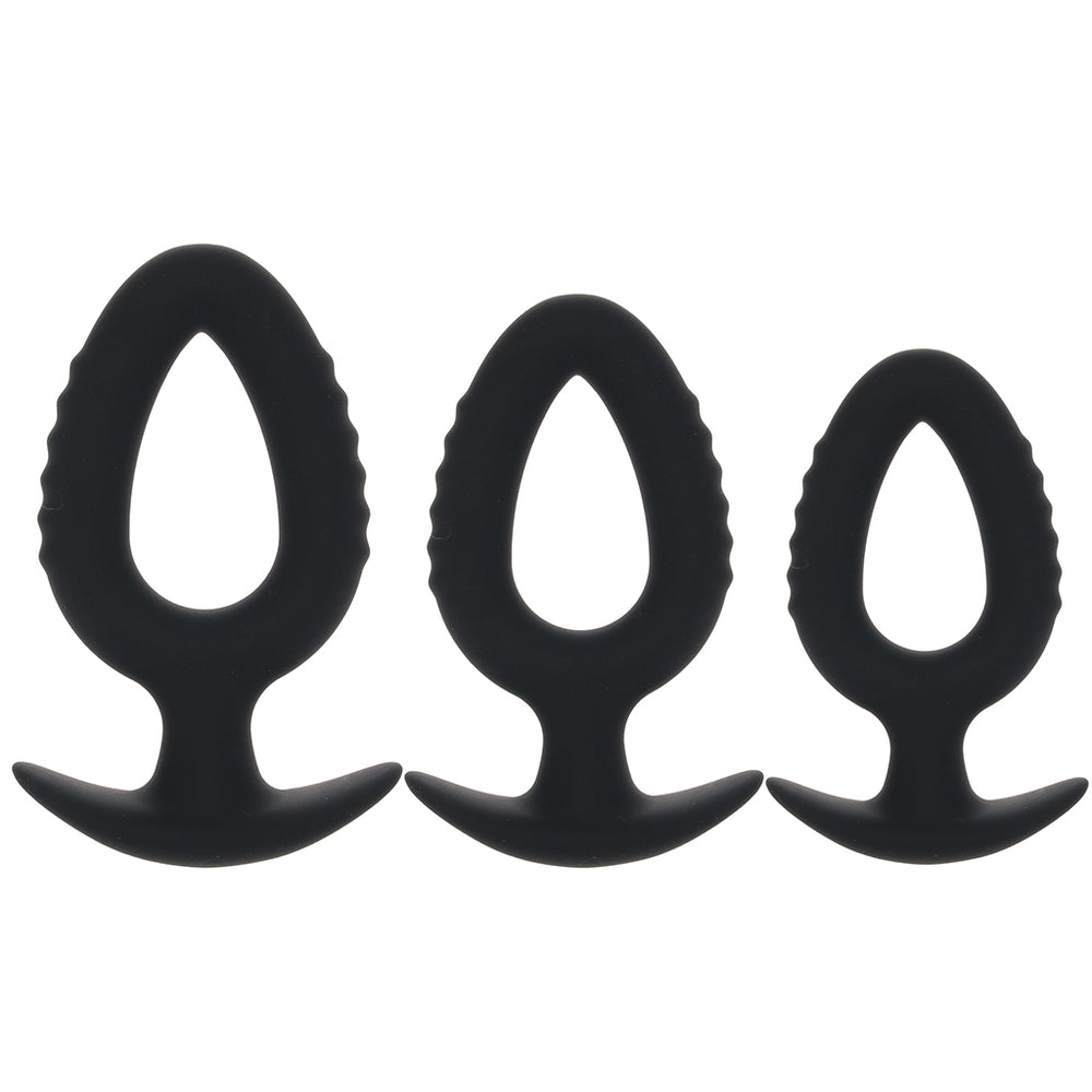 Master Series Pop Plugs 3 Piece Anal Trainer Kit