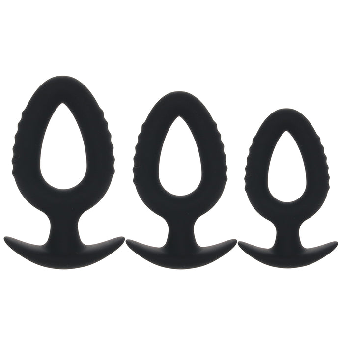 Master Series Pop Plugs 3 Piece Anal Trainer Kit