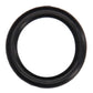 Ouch! 10mm Steel Urethral Sounding Plug with Silicone Ring