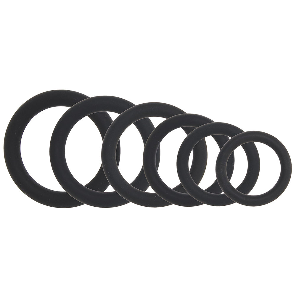 LEVELZ 6 Piece Classic Cock Ring Set