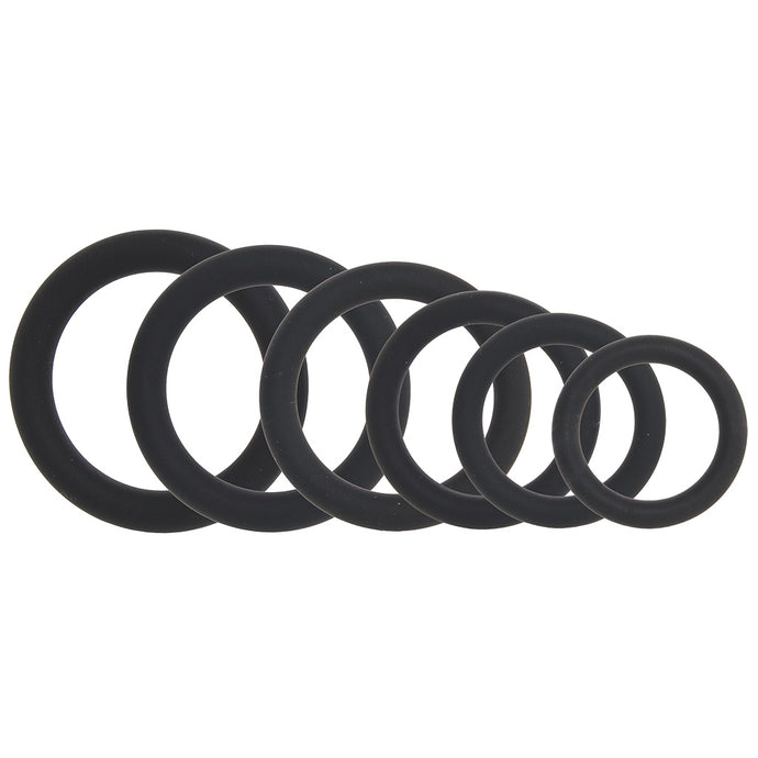 LEVELZ 6 Piece Classic Cock Ring Set