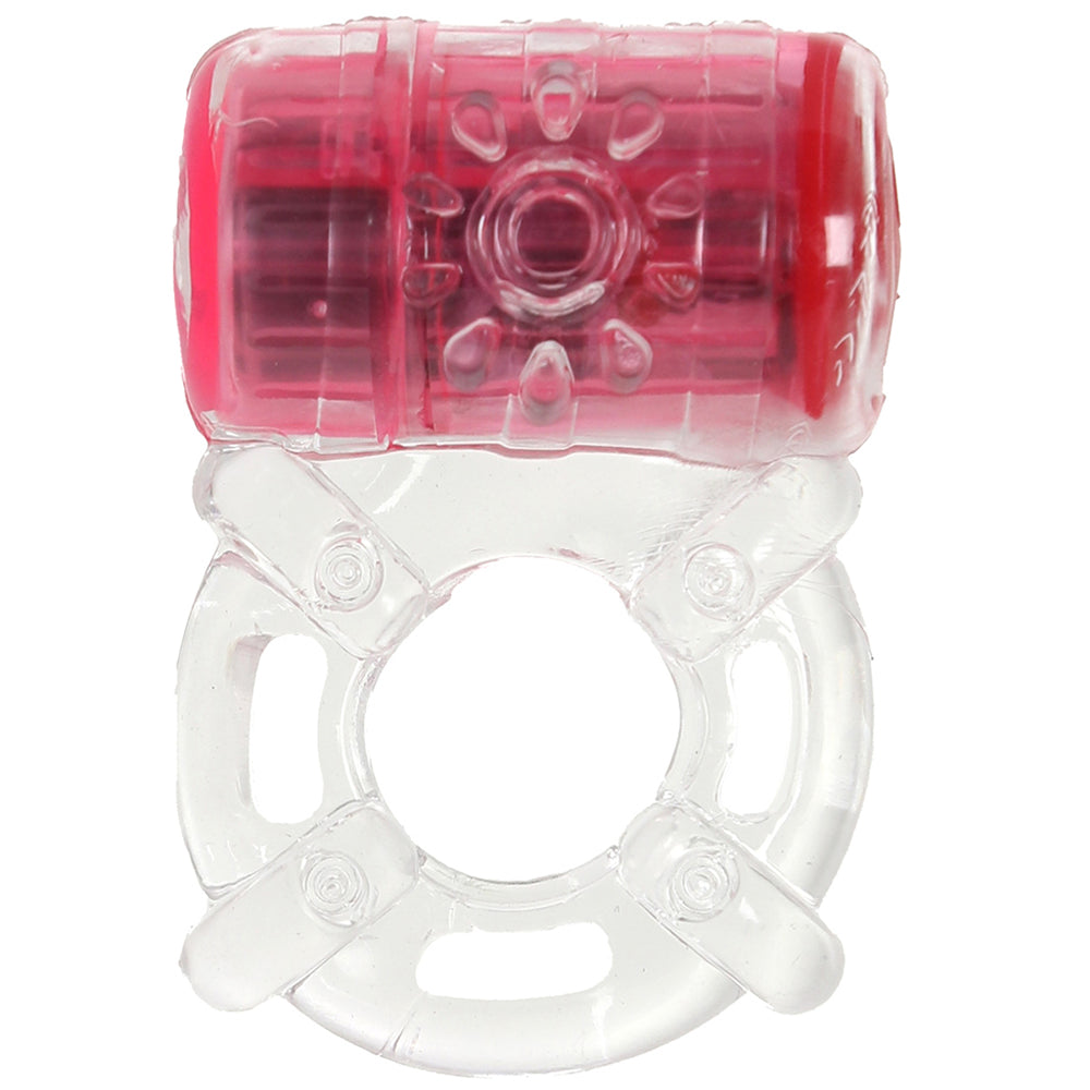 Play With Me Pleaser Rechargeable Cock Ring in Pink