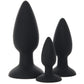 Renegade Triple Strike Silicone Butt Plug Kit