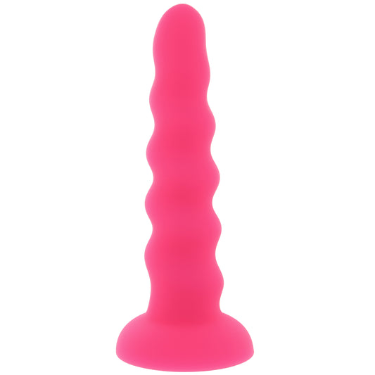 Colours 6.5 Inch Twist Dildo in Pink