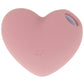 Satisfyer Cutie Heart Air Pulse Stimulator in Light Red