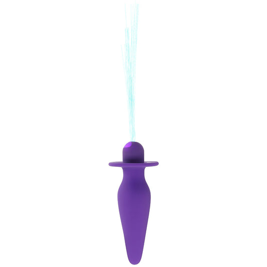 Southern Lights Vibrating Butt Plug in Purple