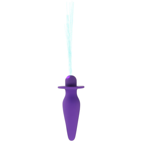 Southern Lights Vibrating Butt Plug in Purple