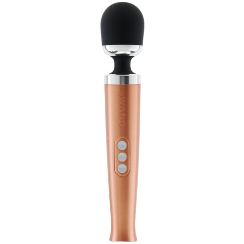 Le Wand Die Cast Vibrating Wand Massager in Rose Gold
