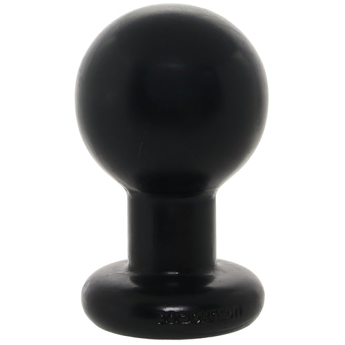 The Classic Large Round Butt Plug in Black