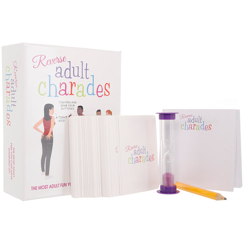 Reverse Adult Charades Card Game