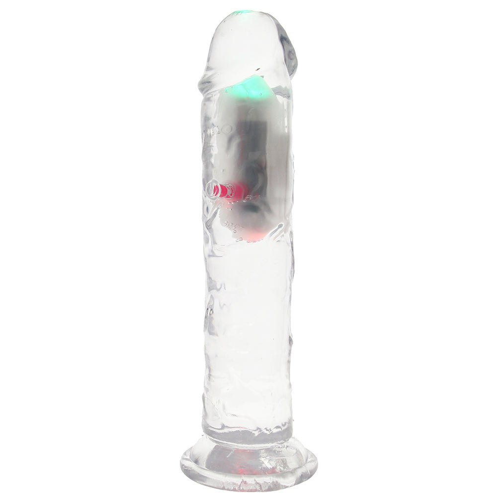 RealRock 7 Inch Light Up Vibrating Dildo