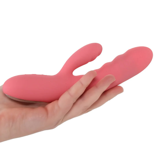 Avery Thrusting Rabbit Vibe in Strawberry Pink